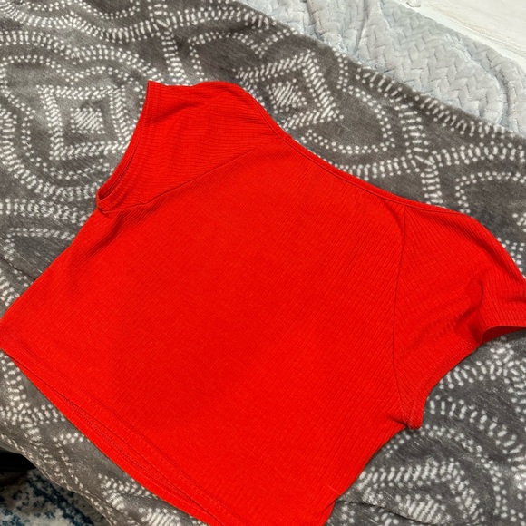 Red Crop Top - Picture 3 of 3